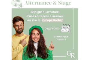 Envoyer CV Groupe Rocher (Yves Rocher, Petit Bateau,..)