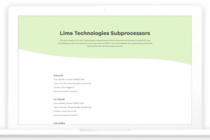 Envoyer CV Lime Technologies AB