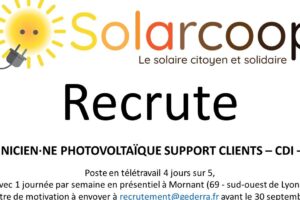 Envoyer CV Technique Solaire