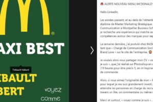 Envoyer CV à McDonald’s France